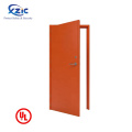 American Standard Size UL Listed Fire Rated Steel Hollow Metal Commercial Door With Panic Push Bar And Glass